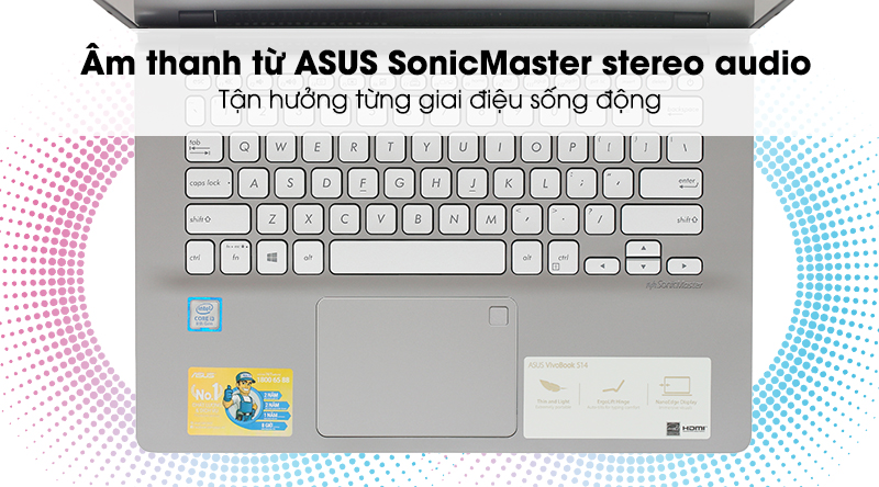 Laptop Asus Vivobook S430UA i3 8130U/4GB/1TB/Win10 (EB003T)