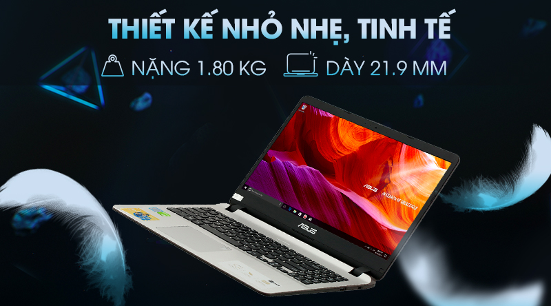 Laptop Asus Vivobook 15 X507UF i5 8250U/4GB/1TB/ MX130/Win10 (EJ077T)