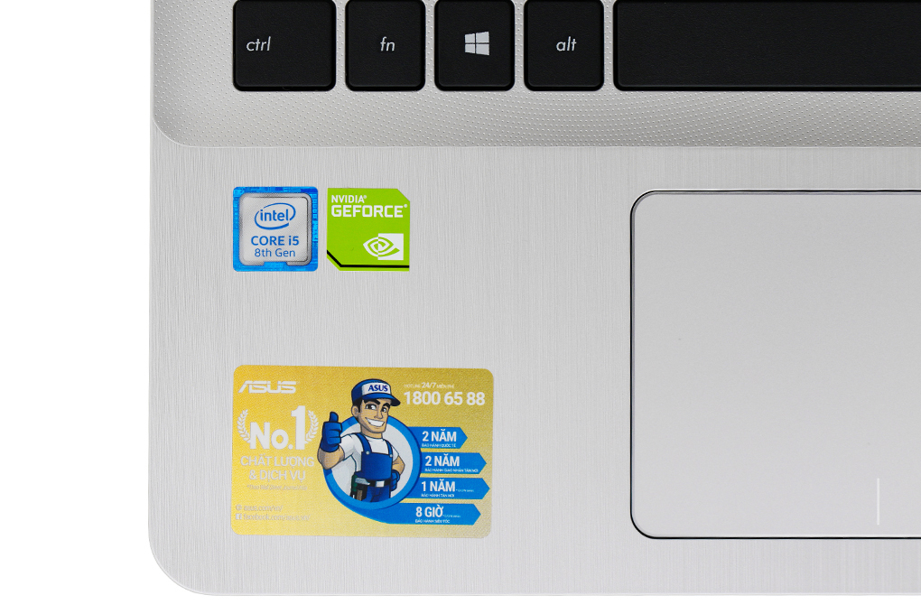 Laptop Asus Vivobook 15 X507UF i5 8250U/4GB/1TB/ MX130/Win10 (EJ077T)