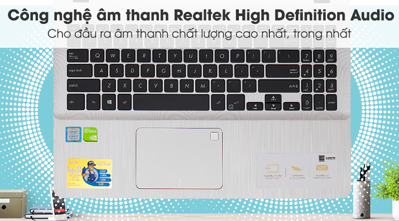 Laptop Asus VivoBook X507UF i7 8550U/4GB/1TB/2GB MX130/Win10 (EJ074T)