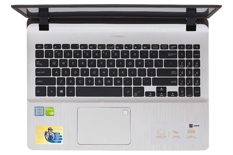 Laptop Asus VivoBook X507UF i7 8550U/4GB/1TB/2GB MX130/Win10 (EJ074T) Màu Vàng