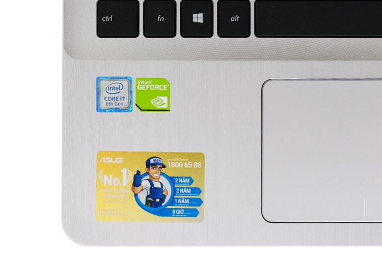 Laptop Asus VivoBook X507UF i7 8550U/4GB/1TB/2GB MX130/Win10 (EJ074T) Màu Vàng