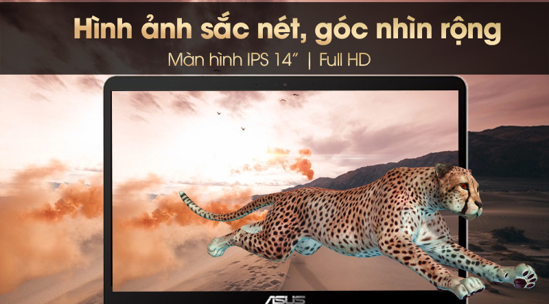 Laptop Asus ZenBook 14 UX461UA i5 8250U/8GB/256GB/Win10 (E1117T)