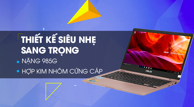 Laptop Asus ZenBook 13 i5 UX331UAL EG021TS - Giá rẻ, trả góp