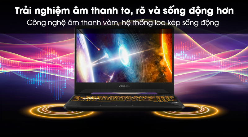 Laptop Asus Gaming FX505GE i7 8750H/8GB/1TB/GTX1050Ti/Win10 (BQ056T)