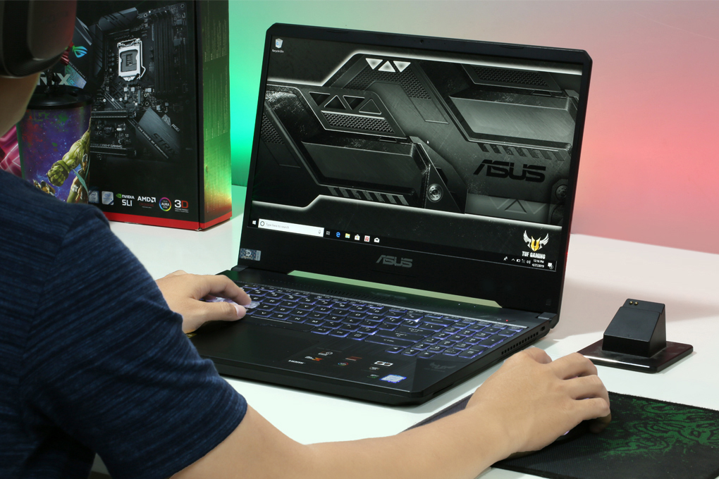 Laptop Asus Gaming FX505GE i7 8750H/8GB/1TB/GTX1050Ti/Win10 (BQ056T) - 19