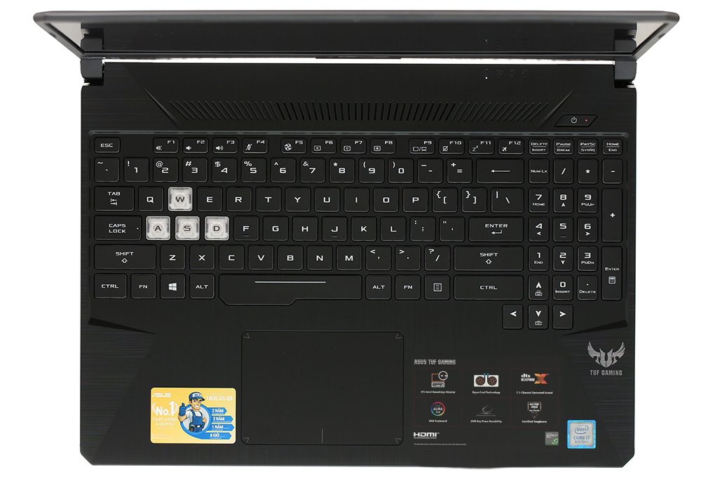 Laptop Asus Gaming FX505GE i7 8750H/8GB/1TB/GTX1050Ti/Win10 (BQ056T) - 4