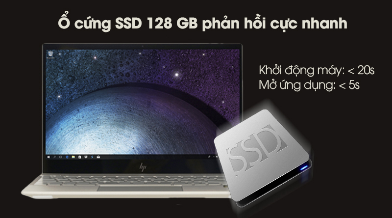 Laptop HP Envy 13 ah1010TU i5 8265U/8GB/128GB/Win10 (5HY94PA)