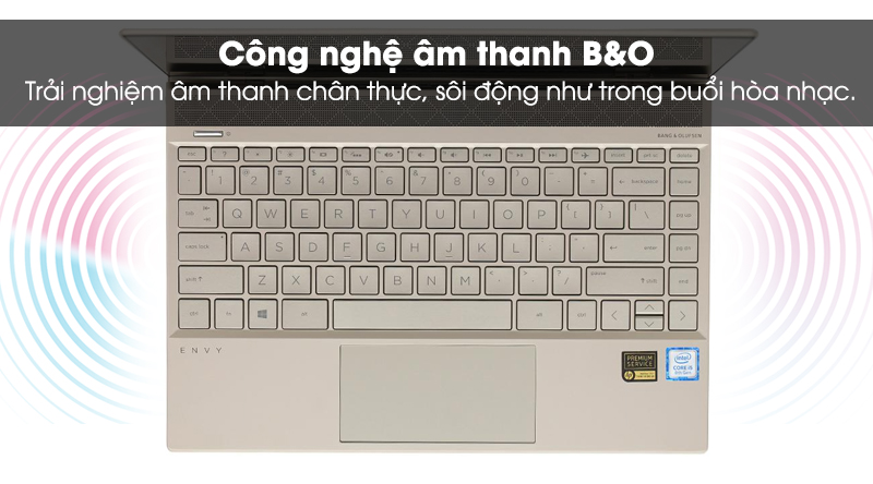 Laptop HP Envy 13 ah1010TU i5 8265U/8GB/128GB/Win10 (5HY94PA)