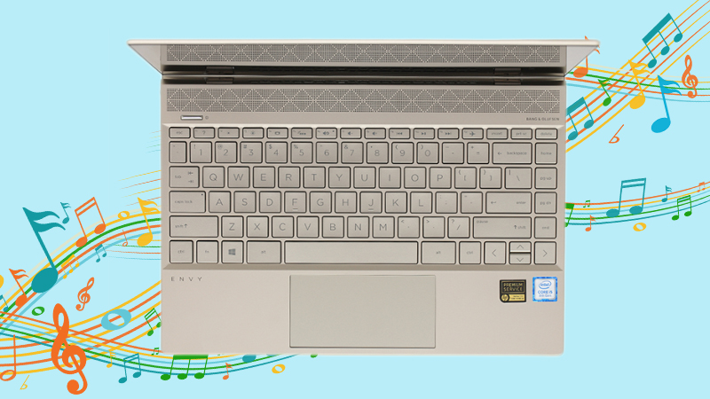 Giải trí cực đã với âm thanh từ Đan Mạch cùng laptop HP Envy 13 ah1010TU 