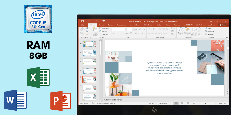 Laptop HP Envy 13 ah1010TU Là sự lựa chọn hoàn hảo cho dân văn phòng