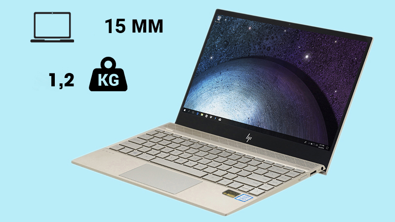 Làm việc và giải trí ở mọi nơi cùng HP Envy 13 ah1010TU