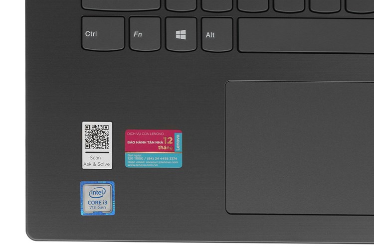 Laptop Lenovo IdeaPad 330 14IKB i3 7020U/4GB/1TB/Win10 (81G20079VN) Màu Đen