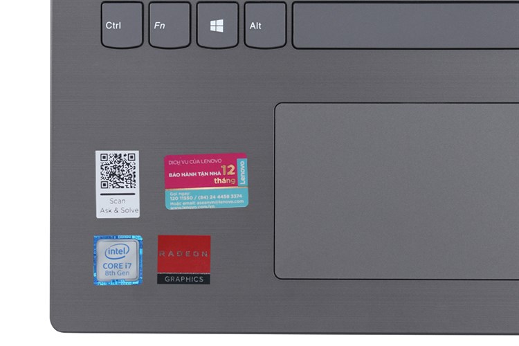Laptop Lenovo IdeaPad 330 15  i7 8550U/4GB/1TB+16GB/4GB R530/Win10 (81DE01JPVN) Màu Đen