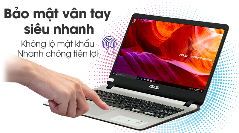 Laptop Asus VivoBook X507UF i3 8130U/4GB/1TB/2GB MX130/Win10 (EJ117T)