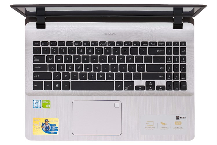 Laptop Asus VivoBook X507UF i3 8130U/4GB/1TB/2GB MX130/Win10 (EJ117T) Màu Vàng