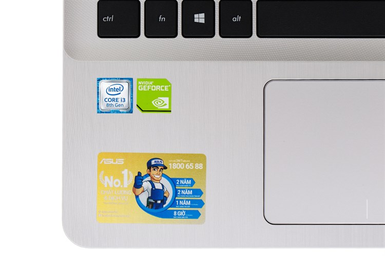 Laptop Asus VivoBook X507UF i3 8130U/4GB/1TB/2GB MX130/Win10 (EJ117T) Màu Vàng