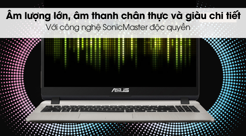 Laptop Asus Vivobook X507UA i3 7020U/4GB/1TB/Win10 (EJ314T)