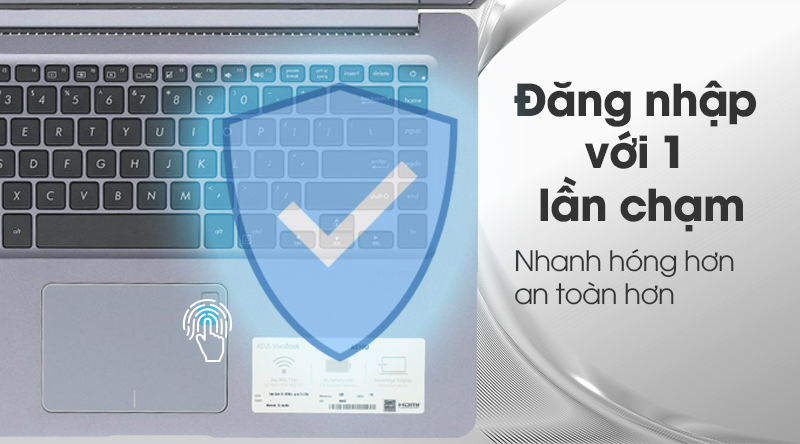 Laptop Asus Vivobook A510UN i5 8250U/4GB/1TB/ MX150/Win10 (EJ466T)