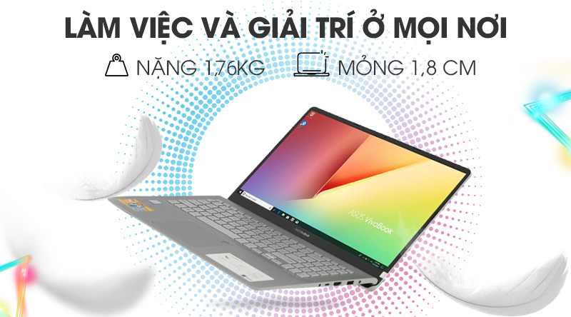 Laptop Asus VivoBook S530UA i5 8250U/4GB/256GB/Win10 (BQ277T)