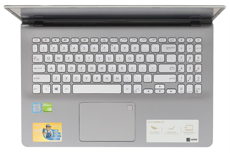 Laptop Asus VivoBook S530UN i5 8250U/4GB/1TB/2GB MX150/Win10 (BQ263T) Màu Xám