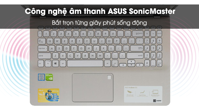 Laptop Asus VivoBook S530UN i7 8550U/8GB/256GB/2GB MX150/Win10 (BQ028T)