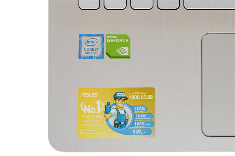 Laptop Asus VivoBook S530UN i7 8550U/8GB/256GB/2GB MX150/Win10 (BQ028T) Màu Vàng