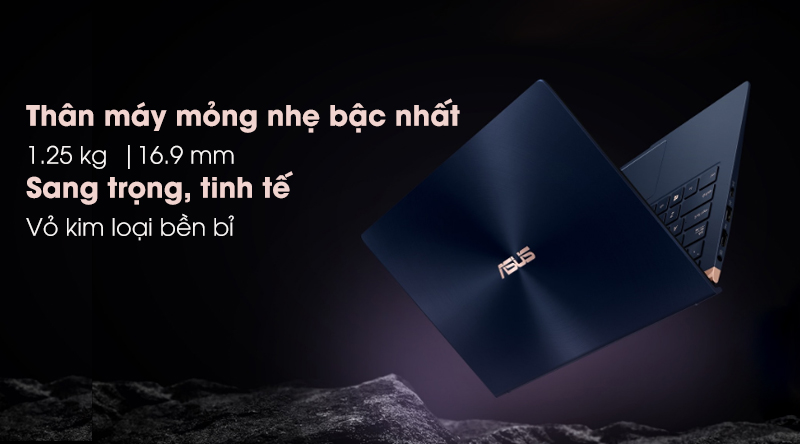 Laptop Asus ZenBook 13 UX333FA i5 8265U/8GB/256GB/Túi/Win10 (A4011T)