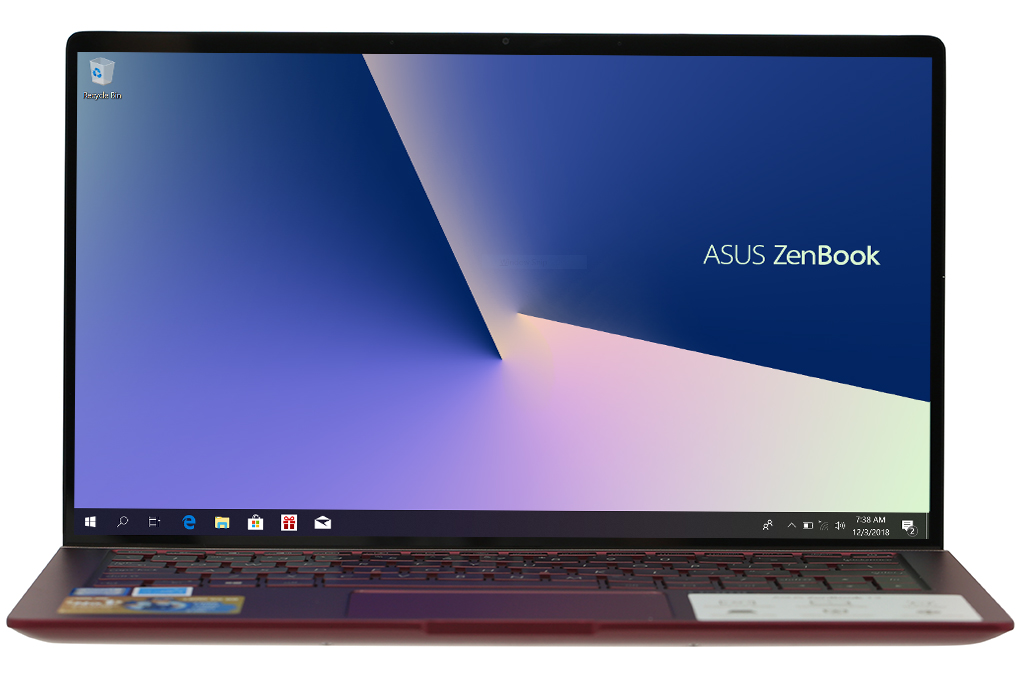 Laptop Asus ZenBook 13 UX333FA i5 8265U/8GB/512GB/Túi/Win10 (A4184T) Màu Đỏ