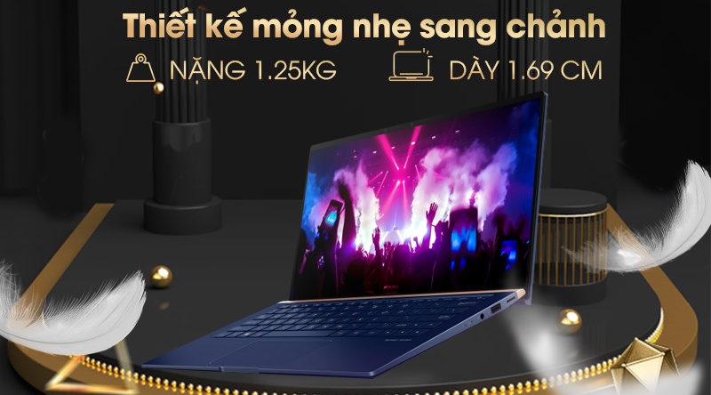 Laptop Asus ZenBook 13 UX333FA i7 8565U/8GB/512GB/Túi/Win10 (A4116T)