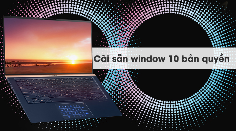 Laptop Asus ZenBook 13 UX333FA i7 8565U/8GB/512GB/Túi/Win10 (A4116T)