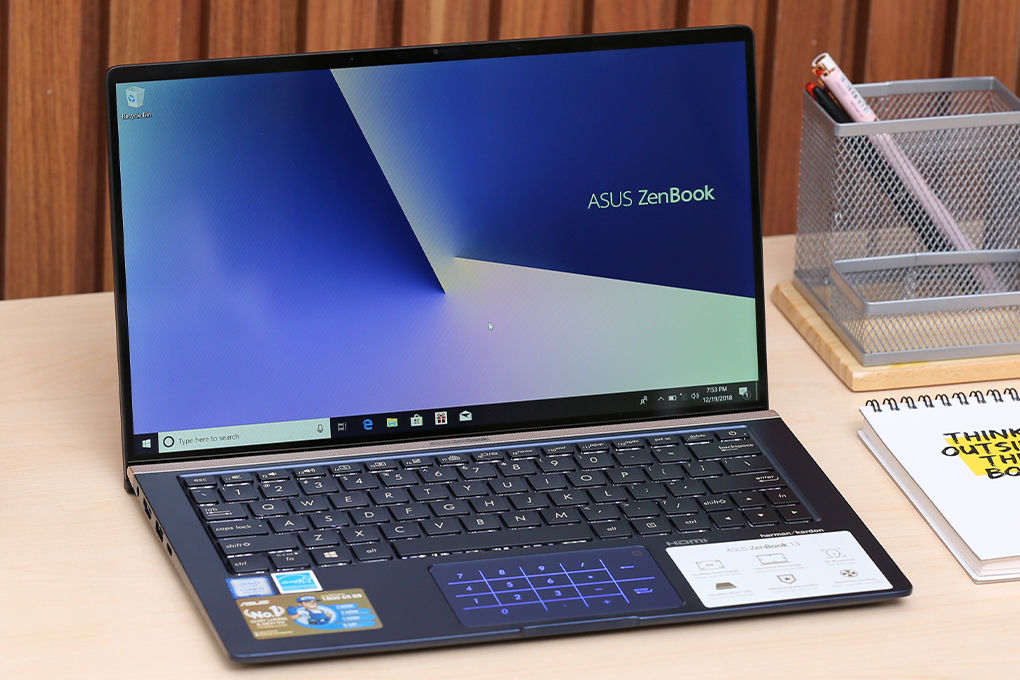 Laptop Asus ZenBook 13 UX333FA i7 8565U/8GB/512GB/Túi/Win10 (A4116T) - 14