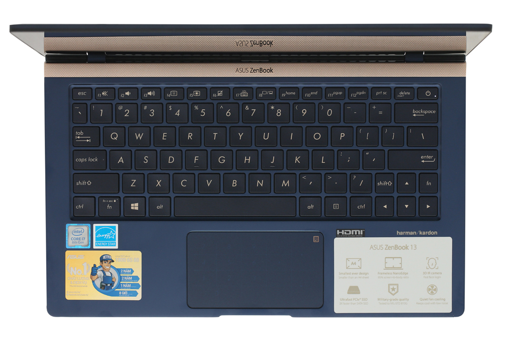 Laptop Asus ZenBook 13 UX333FA i7 8565U/8GB/512GB/Túi/Win10 (A4116T) - 4