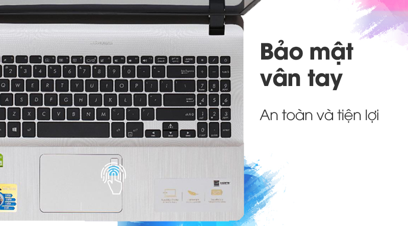 Laptop Asus VivoBook X507UB i7 8550U/4GB/1TB/2GB MX110/Win10 (BR354T)