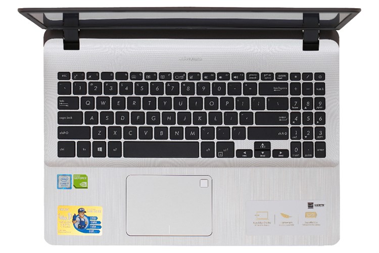 Laptop Asus VivoBook X507UB i7 8550U/4GB/1TB/2GB MX110/Win10 (BR354T) Màu Vàng