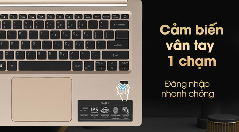 Laptop Acer Swift SF114 32 C9FV N4000/4GB/64GB/Win10 (NX.GXQSV.002)