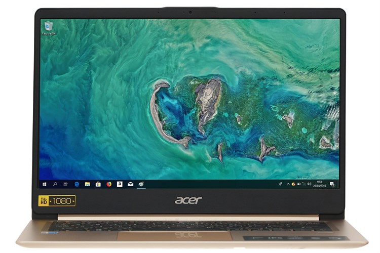 Laptop Acer Swift SF114 32 C9FV N4000/4GB/64GB/Win10 (NX.GXQSV.002) Màu Vàng