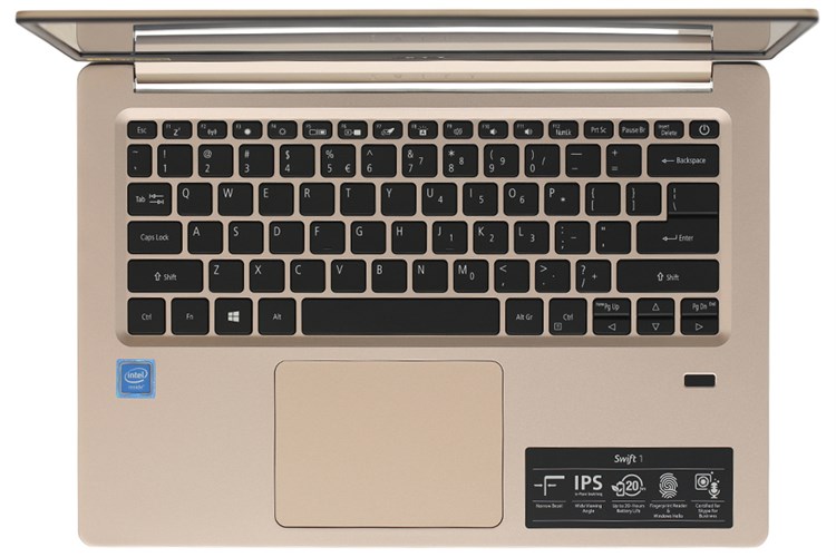 Laptop Acer Swift SF114 32 C9FV N4000/4GB/64GB/Win10 (NX.GXQSV.002) Màu Vàng