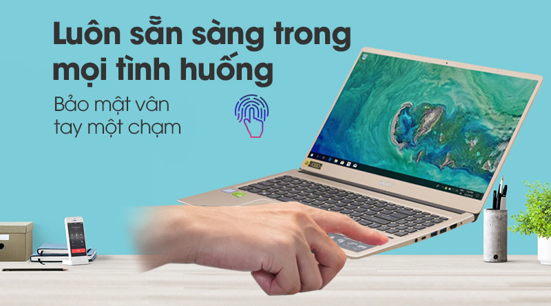 Laptop Acer Swift 3 SF315 52G 87N4 i7 8550U/8GB/128GB/2GB MX150/Win10 (NX.GZCSV.005)