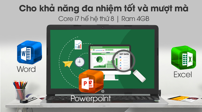 Laptop HP 15-da1030TX i7 8565U/8GB/1TB/ MX130/Win10 (5NM13PA)