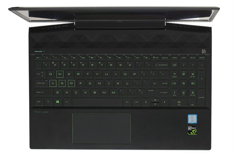 Laptop HP Palivion 15 cx0182TX i7 8750H/8GB/1TB+128GB/4GB GTX1050Ti/Win10 (5EF46PA) Màu Đen