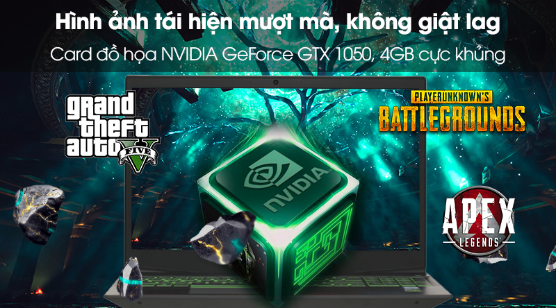 Laptop HP Palivion 15 cx0178TX i7 8750H/8GB/1TB+128GB/2GB GTX1050/Win10 (5EF41PA)