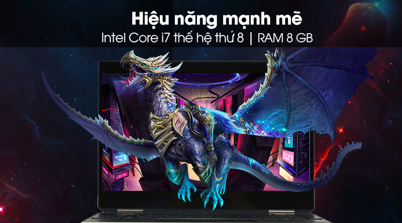 Laptop HP Spectre X360 13 ap0087TU i7 8565U/8GB/256GB/Win10 (5PN12PA)