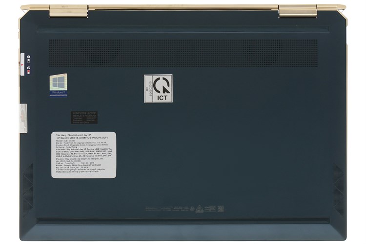Laptop HP Spectre X360 13 ap0087TU i7 8565U/8GB/256GB/Win10 (5PN12PA) Màu Xanh Dương