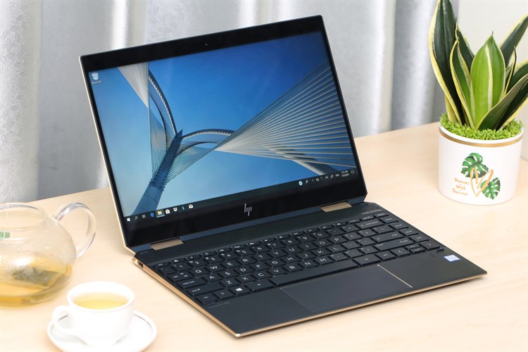 Laptop HP Spectre X360 13 ap0087TU i7 8565U/8GB/256GB/Win10 (5PN12PA) Màu Xanh Dương