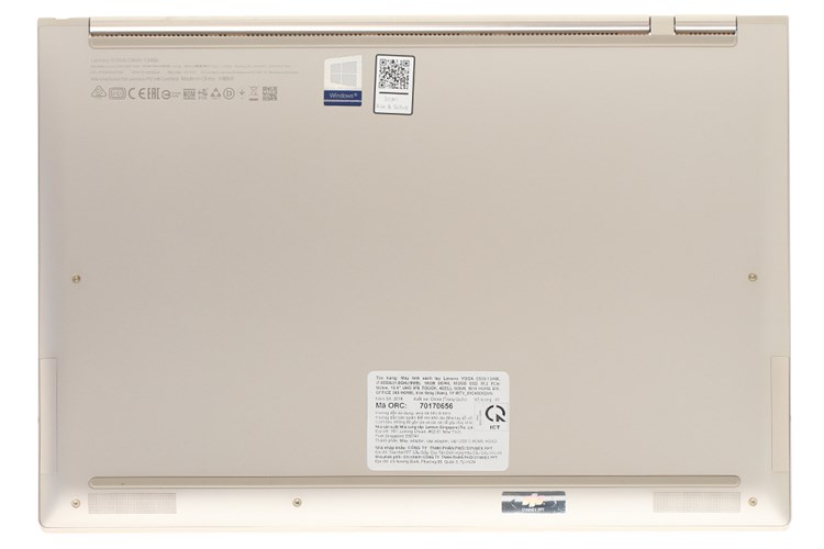 Laptop Lenovo Yoga C930 13IKB i7 8550U/16GB/512GB/Win10 (81C4009QVN) Màu Xám