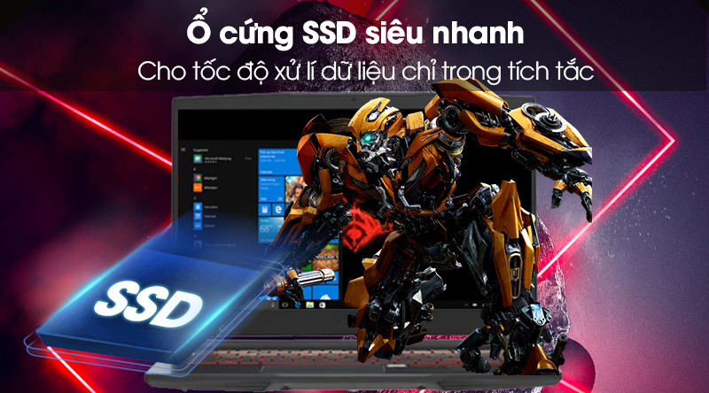 Laptop MSI GF63 8RC i5 8300H/8GB/1TB+128GB/ GTX1050/Win 10 (243VN)