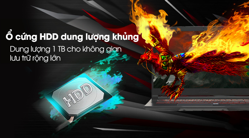 Laptop MSI GF63 8RC i5 8300H/8GB/1TB+128GB/ GTX1050/Win 10 (243VN)