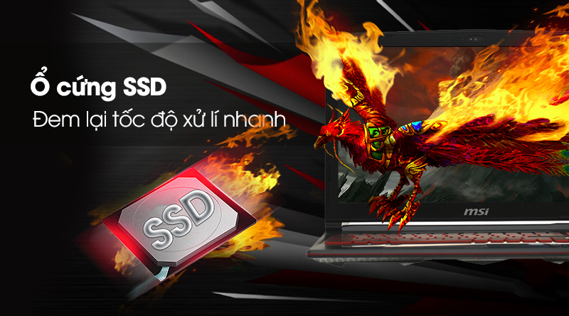 Laptop MSI GL63 8SD i7 8750H/8GB/1TB+128GB/ GTX1660Ti/Win 10 (281VN)