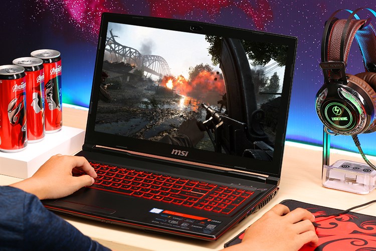 Laptop MSI GL63 8SD i7 8750H/8GB/1TB+128GB/ GTX1660Ti/Win 10 (281VN)